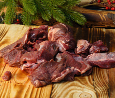 Котлетное мясо лося (500 г)