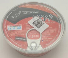 Икра кеты зернистая соленая "ДВ ТРОФЕЙ" замороженная 200гр