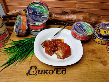 Фото Язь обжаренный в томатном соусе